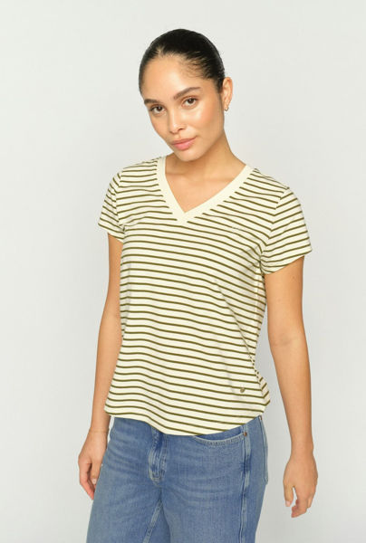 MMKala Stripe Tee Olive Night