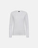 HTD tee L/S cotton WHITE
