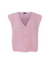 BCBJOERK KNIT VEST ROSE