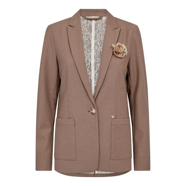 MMPhebs Polly Blazer Coffee Quartz