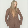 MMPhebs Polly Blazer Coffee Quartz