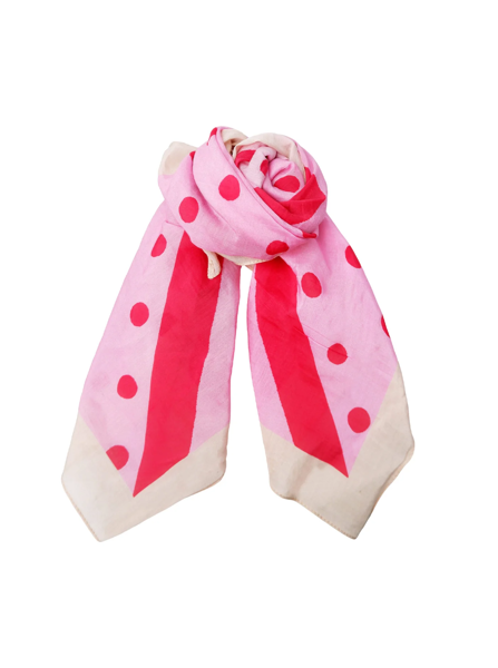 BCESTELLE MINI SCARF PINK