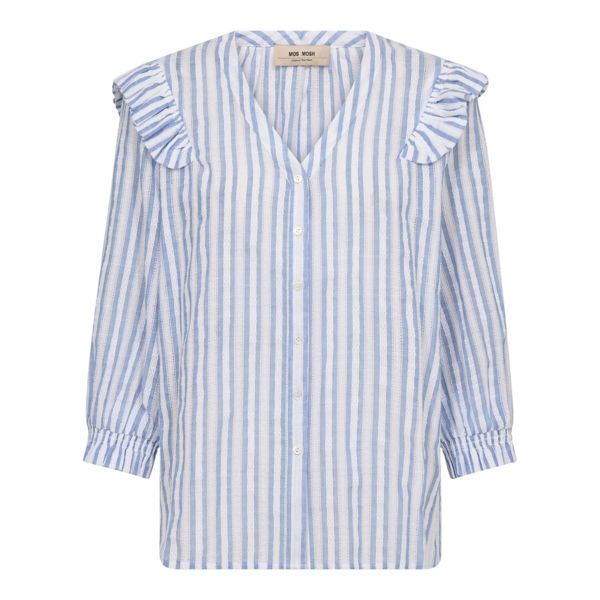 MMDebby Stripe Shirt B BLUE