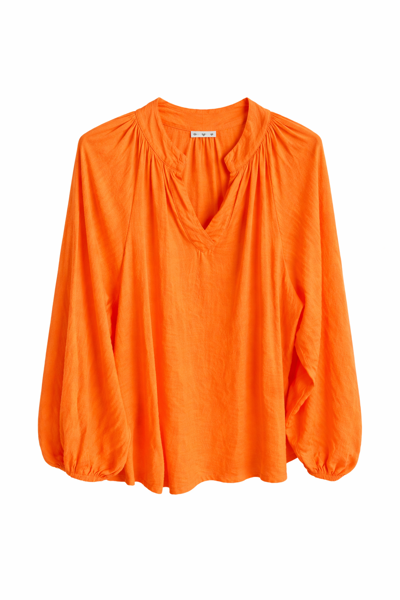 BP-COTTON SKJORTE ORANGE