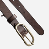 DEP Narrow Belt DARK BROWN