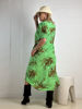 GP-Tunø Print Dress GREEN
