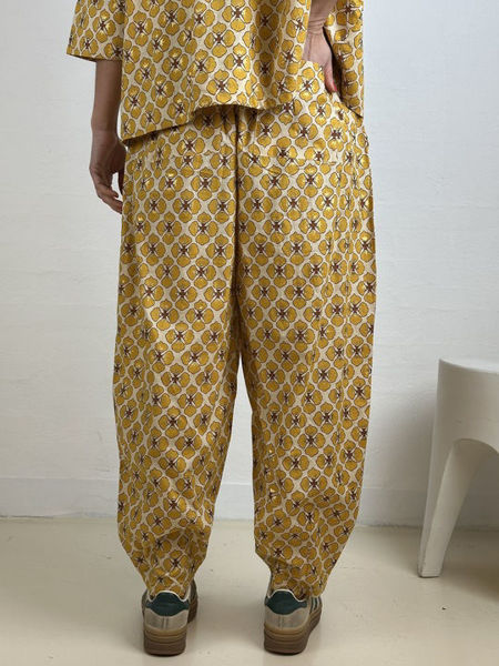 GP-Colorado Flower Pant YELLOW