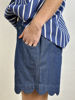 GP- Honolulu Denim Shorts D. BLUE