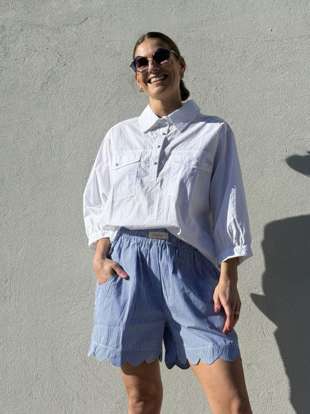 GP- Honolulu stripe Shorts BLUE