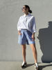 GP- Honolulu stripe Shorts BLUE