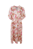 BCZELENE RAGLAN DRESS CORAL