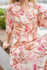BCZELENE RAGLAN DRESS CORAL