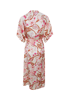 BCZELENE RAGLAN DRESS CORAL