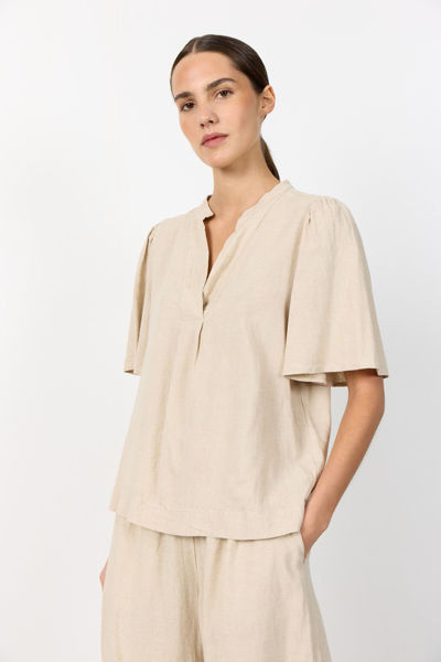 LR-NAJA 32 BLOUSE SAND