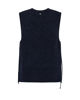 MMThora Tie Knit Vest Salute Navy