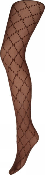 HTD TIGHT LOGO 25DEN BRUN