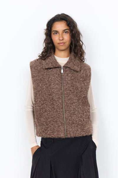 SC-HIRA 5 VEST BRUN