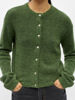 OBJAGATE KNIT CARDIGAN GREEN