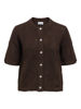 OBJARONA KNIT CARDIGAN S BROWN