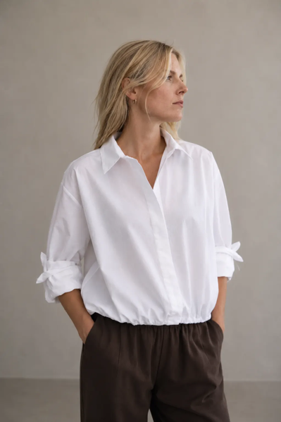 UL-MOSS SKJORTE WHITE