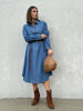 GP-Lucca Denim Dress BLUE