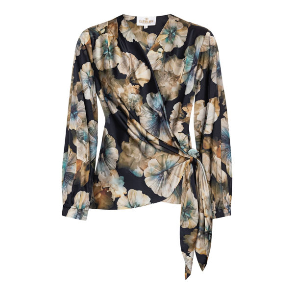 KAM- ELENA BLOUSE MAXI FLORAL