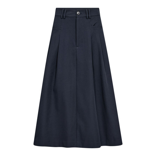 CCLuna New Pocket Pleat Skirt NAVY