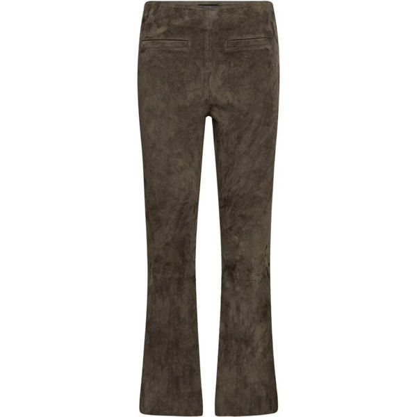 DP-AvaDEP Suede 7/8 Pants KHAKI