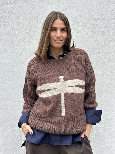 GP-Pisa Logo Pullover BROWN