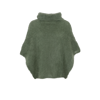 BCBJOERK ROLL NECK PONCHO ARMY