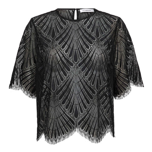 CCLeti Lace Blouse BLACK