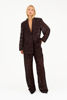 IVY-Lara Lace Pant BROWN